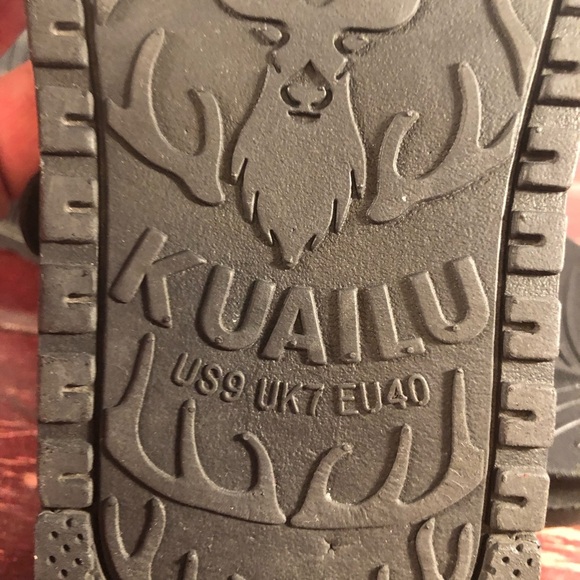 Kuailu Women's Orthopedic Yoga Mat Beach Sandals Black Size 9 - Picture 7 of 8